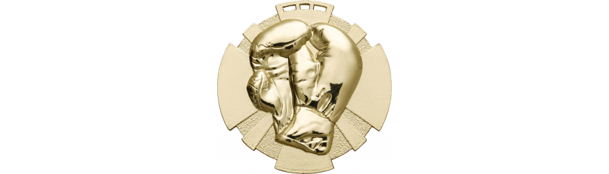 BRONZE 80MM BOXING MEDAL BRONZE 80MM BOXING MEDAL
